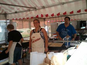 Scene from the West Virginia Italian Heritage Festival